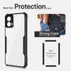 Mobielectro Camera Bump Protection | Slim Stylish 360 Protection Design |Crystal Clear | Shockproof Eagle Back Cover for Moto G73 5G - Black