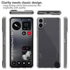 Mobielectro Clear Transparent Shockproof Scratch Resistant Protective Phone Case for CMF Nothing Phone 1