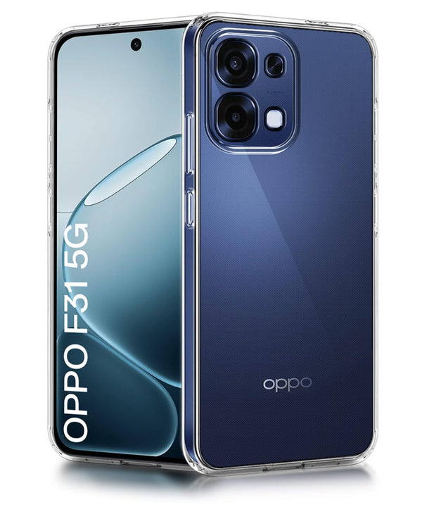 Mobielectro Clear Transparent Shockproof Scratch Resistant Protective Phone Case for Oppo F31 5G