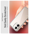 Mobielectro Clear Transparent Shockproof Scratch Resistant Protective Phone Case for IQOO Z11X 5G
