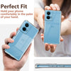 Mobielectro Soft Silicon Transparent |Scratch Resistant Clear Case for Moto G96 5G