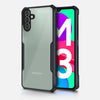 Mobielectro Camera Bump Protection | Slim Stylish 360 Protection Design |Crystal Clear | Shockproof Eagle Back Cover for Samsung M13 4G- Black