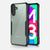 Mobielectro Camera Bump Protection | Slim Stylish 360 Protection Design |Crystal Clear | Shockproof Eagle Back Cover for Samsung M13 4G- Black