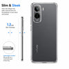 Mobielectro Clear Transparent Shockproof Scratch Resistant Protective Phone Case for Vivo T5 Pro 5G