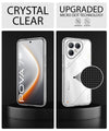 Mobielectro Clear Transparent Shockproof Scratch Resistant Protective Phone Case for Tecno POVA 7