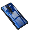 Mobielectro Camera Bump Protection | Slim Stylish 360 Protection Design |Crystal Clear | Shockproof Eagle Back Cover for RedMi 8| 8A | 8A Dual - Black