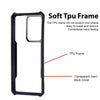 Mobielectro Camera Bump Protection | Slim Stylish 360 Protection Design |Crystal Clear | Shockproof Eagle Back Cover for Samsung S20 ULTRA- Black