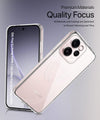 Mobielectro Clear Transparent Shockproof Scratch Resistant Protective Phone Case for Reno 15 Pro 5G