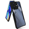 Mobielectro Camera Bump Protection | Slim Stylish 360 Protection Design |Crystal Clear | Shockproof Eagle Back Cover for Tecno Spark 10 Pro- Black
