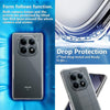 Mobielectro Clear Transparent Shockproof Scratch Resistant Protective Phone Case for Redmi Note 15 5G|POCO M8 5G
