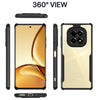 Mobielectro Camera Bump Protection | Slim Stylish 360 Protection Design |Crystal Clear | Shockproof Eagle Back Cover for Realme C63 5G - Black