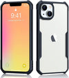 Mobielectro Camera Bump Protection | Slim Stylish 360 Protection Design |Crystal Clear | Shockproof Eagle Back Cover for iPhone 13 - Black