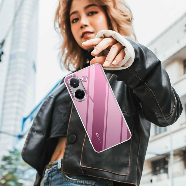 Mobielectro Clear Transparent Shockproof Scratch Resistant Protective Phone Case for Vivo V60E 5G