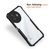 Mobielectro Camera Bump Protection | Slim Stylish 360 Protection Design |Crystal Clear | Shockproof Eagle Back Cover for Itel S24 - Black