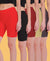 T.T.Pearl Women 100% Cotton Multipurpose Shorts Pack Of 5 Assorted