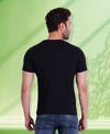 T.T. Poly Men Black Quick-Dry Tshirt