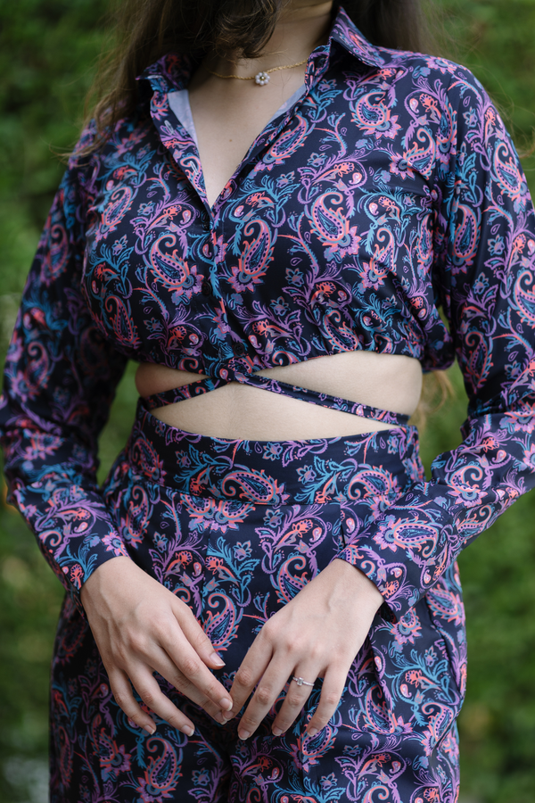 Garden Party Mango Printed Co Ord Set (Combo)