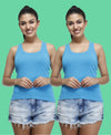 T.T. Women Racerback Vest Turquoise
