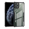 Mobielectro Camera Bump Protection | Slim Stylish 360 Protection Design |Crystal Clear | Shockproof Eagle Back Cover for iPhone 11 Pro Max - Black