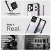 Mobielectro Camera Bump Protection | Slim Stylish 360 Protection Design |Crystal Clear | Shockproof Eagle Back Cover for RedMi 12 5G - Black