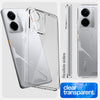 Mobielectro Soft Silicon Transparent |Scratch Resistant Clear Case for Realme P3 5G
