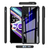 Mobielectro Camera Bump Protection | Slim Stylish 360 Protection Design |Crystal Clear | Shockproof Eagle Back Cover for Realme X7 Max- Black