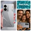 Mobielectro Soft Silicon Transparent |Scratch Resistant Clear Case for Realme P3 5G