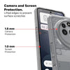 Mobielectro Clear Transparent Shockproof Scratch Resistant Protective Phone Case for Nothng Phone 3A Pro 5G