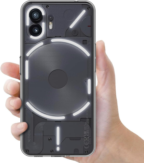 Mobielectro Clear Transparent Shockproof Scratch Resistant Protective Phone Case for Nothing Phone 2 5G