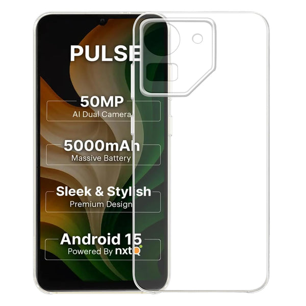Mobielectro Clear Transparent Shockproof Scratch Resistant Protective Phone Case for Ai+Plus 5G