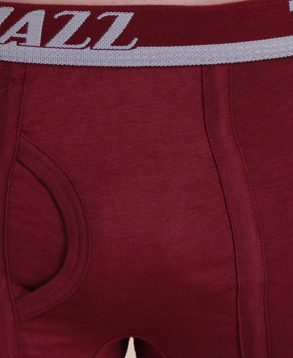 T.T. Men Jazz Mini Trunk Pack Of 3 Blue-Grey-Maroon