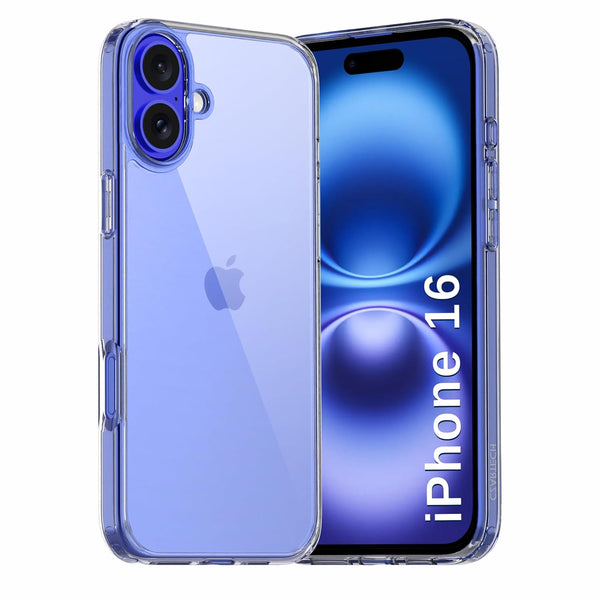 Mobielectro Soft Silicon Transparent |Scratch Resistant Clear Case for iPhone 16