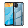 Mobielectro Camera Bump Protection | Slim Stylish 360 Protection Design |Crystal Clear | Shockproof Eagle Back Cover for Oppo A15 | A15s - Black