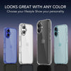 Mobielectro Soft Silicon Transparent |Scratch Resistant Clear Case for iPhone 16