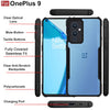 Mobielectro Camera Bump Protection | Slim Stylish 360 Protection Design |Crystal Clear | Shockproof Eagle Back Cover for OnePlus 9 - Black
