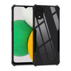 Mobielectro Camera Bump Protection | Slim Stylish 360 Protection Design |Crystal Clear | Shockproof Eagle Back Cover for Samsung A03 CORE- Black