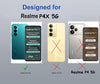Mobielectro Clear Transparent Shockproof Scratch Resistant Protective Phone Case for Realme P4X 5G