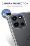 Mobielectro Clear Transparent Shockproof Scratch Resistant Protective Phone Case for OnePlus Nord 6 5G