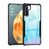 Mobielectro Camera Bump Protection | Slim Stylish 360 Protection Design |Crystal Clear | Shockproof Eagle Back Cover for Oppo F15 - Black