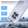 Mobielectro Clear Transparent Shockproof Scratch Resistant Protective Phone Case for Redmi Note 15 Pro Plus