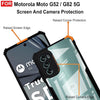 Mobielectro Camera Bump Protection | Slim Stylish 360 Protection Design |Crystal Clear | Shockproof Eagle Back Cover for Moto G52 | Moto 82 5G - Black