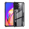 Mobielectro Camera Bump Protection | Slim Stylish 360 Protection Design |Crystal Clear | Shockproof Eagle Back Cover for Oppo F19 Pro- Black
