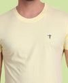 T.T. Cool Men T-Shirts Pack Of 3Lemon-Navy-Beige