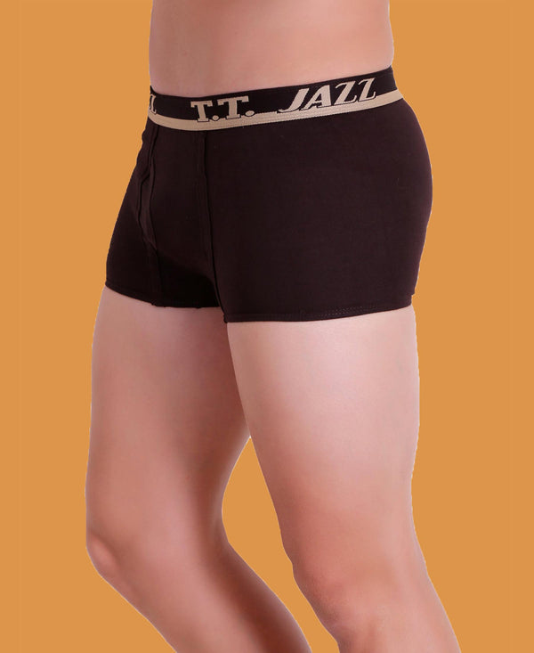 T.T. Men Jazz Mini Trunk Pack Of 3 Brown-Black-Grey