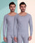 T.T. Men Hotpot Elite Top Thermal Pack Of 2- Grey Melange