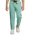 Hiflyers Boys & Girls|Regular Fit|Cotton Fleece Winter Lower|Warm & Soft | Drawstring Waist | Kids Casual Trackpant|Green