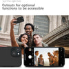 Mobielectro Waterkproof Soft Silicone Ultra Slim O.G Case for iPhone 15- Black