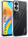 Mobielectro Clear Transparent Shockproof Scratch Resistant Protective Phone Case for Oppo A38 5G
