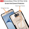 Mobielectro Camera Bump Protection | Slim Stylish 360 Protection Design |Crystal Clear | Shockproof Eagle Back Cover for Samsung J7 PRIME- Black