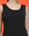 T.T. Womens Desire Cotton Spandex Tanktop Black